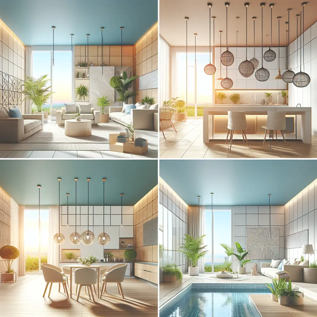 Sunlit and clean bedroom